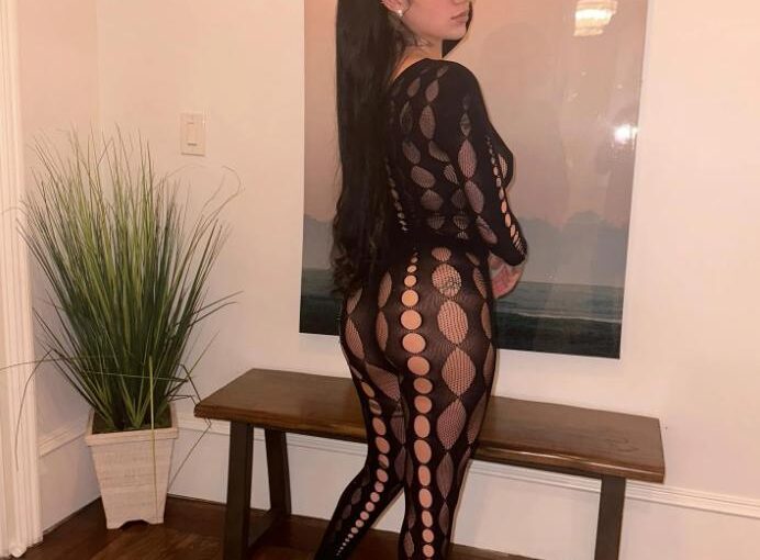 Bhad Bhabie Sexy See Through Mesh Bodysuit Onlyfans Set Leaked