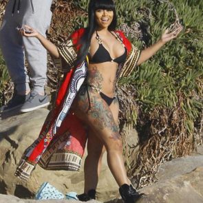 Blac Chyna hot tattooss in bikini