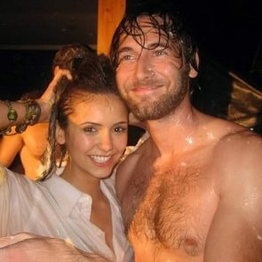 Nina Dobrev wet