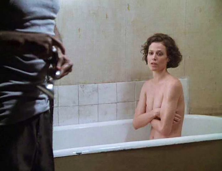 Sigourney Weaver topless video