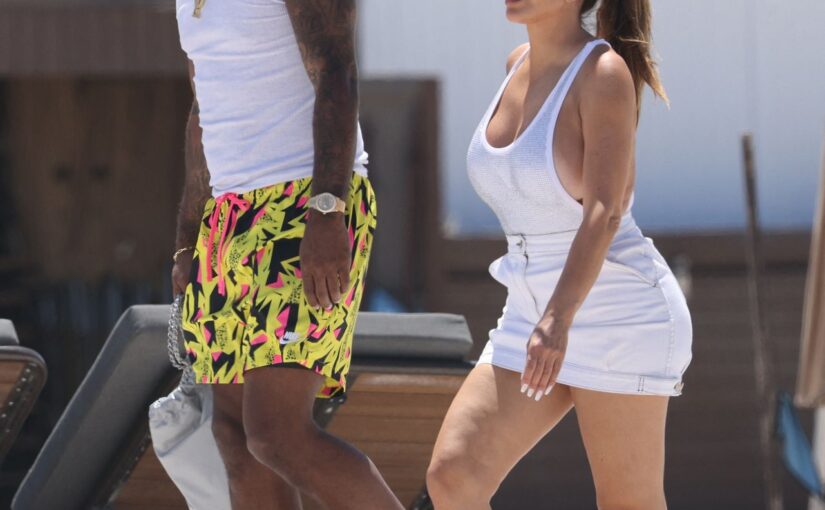 Larsa Pippen & Marcus Jordan are Seen Cozying Up and Holding Hands on Miami Beach (32 Photos)