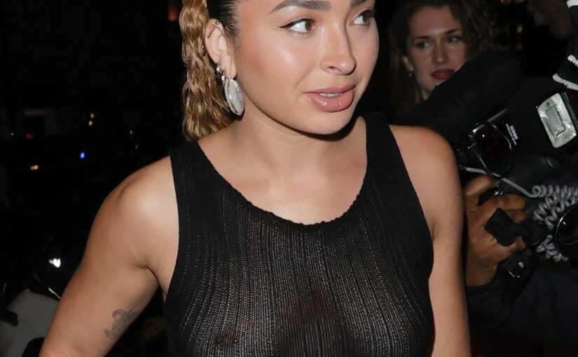 Ella Eyre Displays Her Nude Boobs at Vogue x Netflix BAFTA Television Awards Celebration (18 Photos + Video)