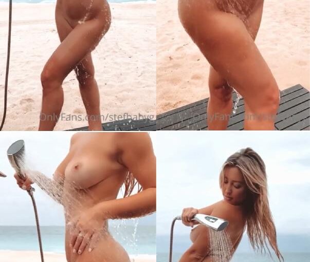 Stefanie Gurzanski Outdoor Shower OnlyFans Video Leaked – Influencers GoneWild