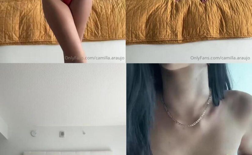Camilla Araujo Lingerie Striptease OnlyFans Video Leaked – Influencers GoneWild