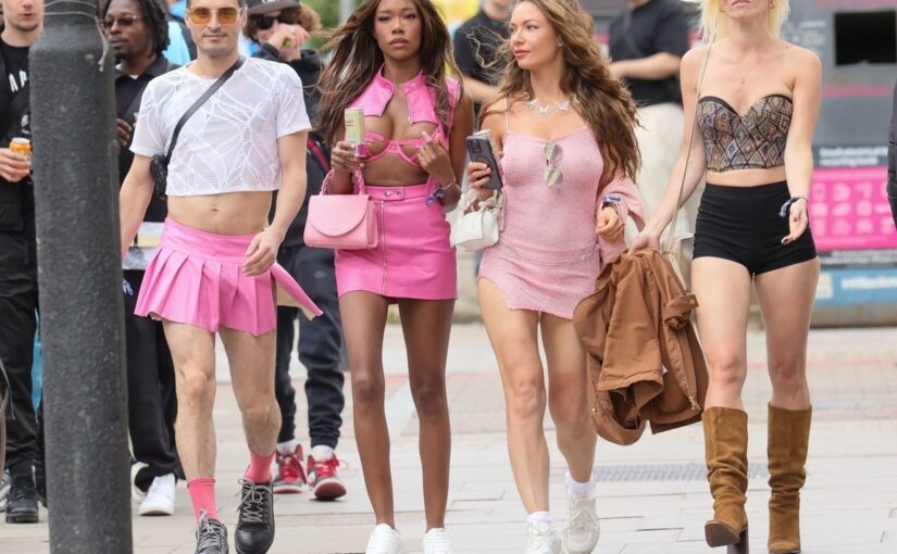 April Banbury & Whitney Hughes Display Their Boobs at Wireless Festival in London (21 Photos)