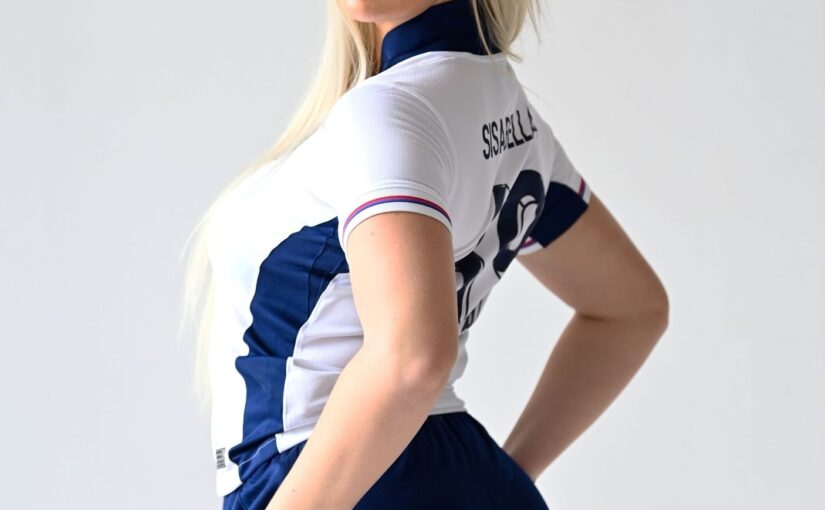 Sophia Isabella Smith Stuns in Her England Kit (Photos)