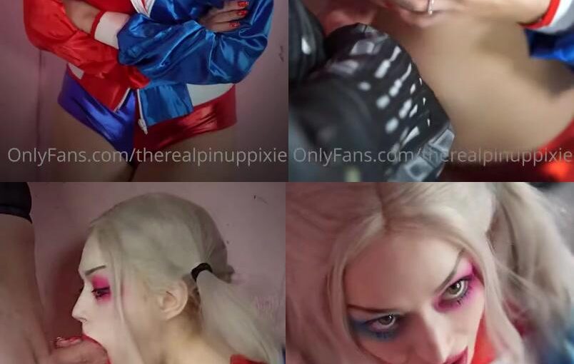 Pinup Pixie Harley Quinn Cosplay OnlyFans Video Leaked – Influencers GoneWild