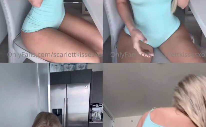 ScarlettKissesXO Dildo Masturbation OnlyFans Video Leaked – Influencers GoneWild