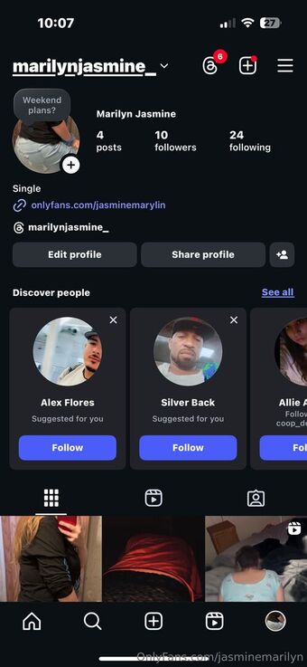 jasminemarilyn Nude Leaks OnlyFans Photo 15